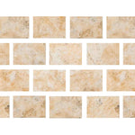 Special Cut | 4x6 Antico Onyx Travertine Filled & Polished Tile Special Cut | 4x6 Antico Onyx Travertine Filled & Polished Tile - American Tile Depot