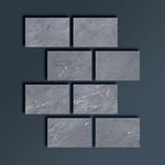 Special Cut | 4x6 Bardiglio Imperiale Marble Polished Tile Special Cut | 4x6 Bardiglio Imperiale Marble Polished Tile - American Tile Depot