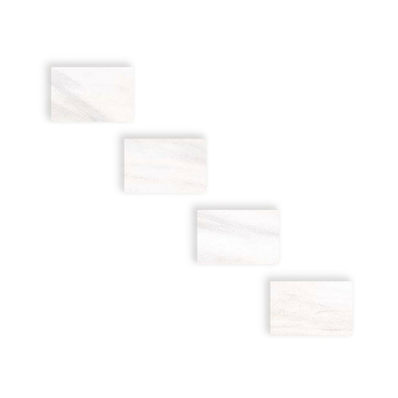 Special Cut | 4x6 Bianco Dolomite Honed Tile Special Cut | 4x6 Bianco Dolomite Honed Tile - American Tile Depot