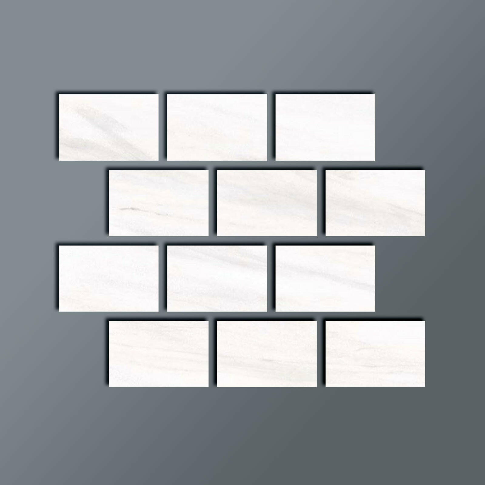 Special Cut | 4x6 Bianco Dolomite Polished Tile Special Cut | 4x6 Bianco Dolomite Polished Tile - American Tile Depot