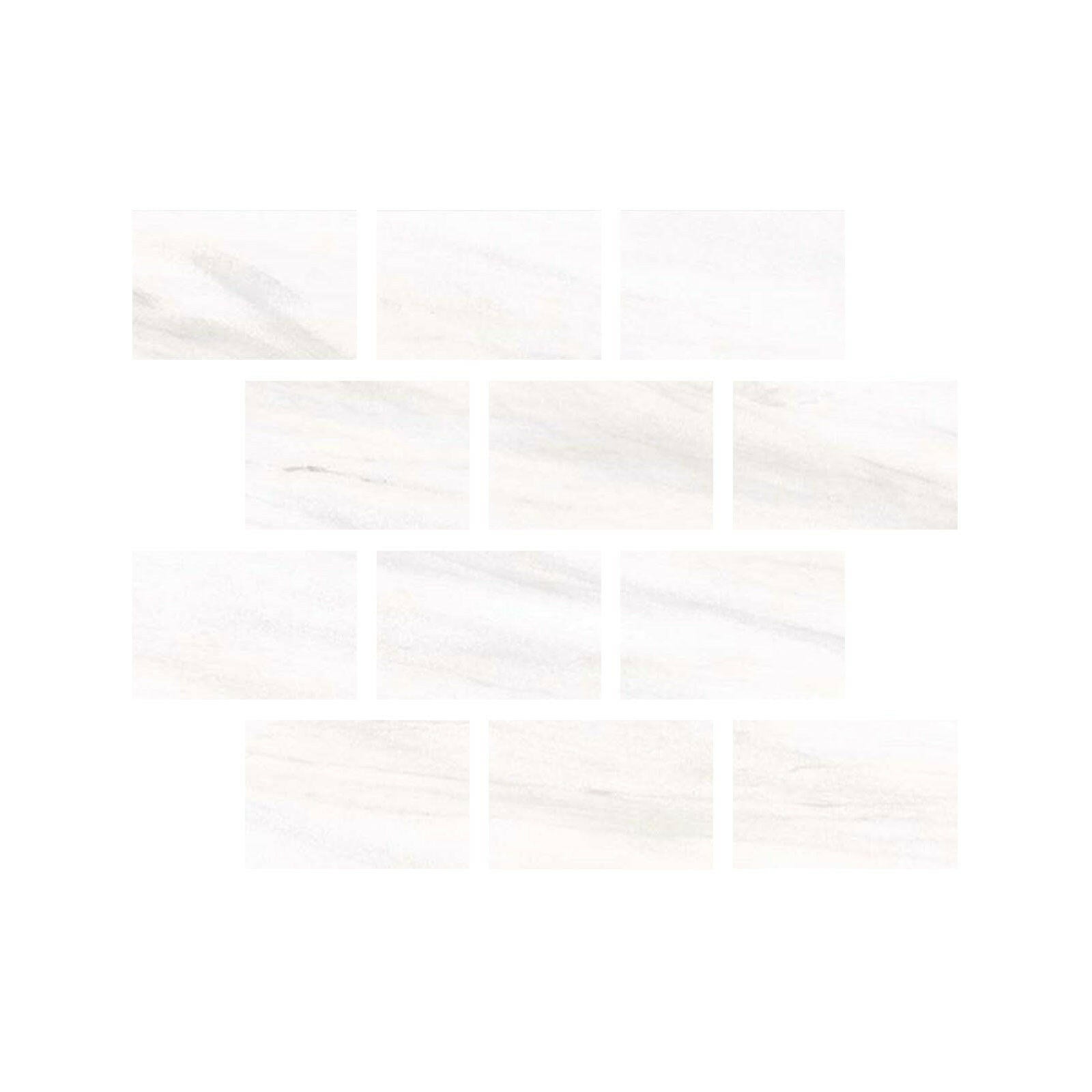 Special Cut | 4x6 Bianco Dolomite Polished Tile Special Cut | 4x6 Bianco Dolomite Polished Tile - American Tile Depot