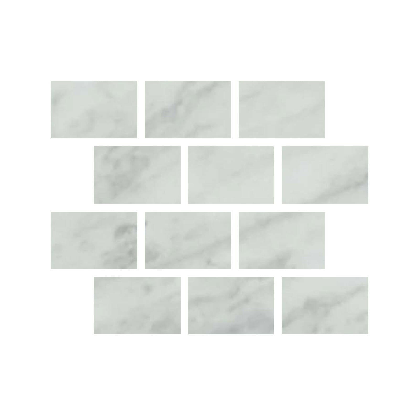 Special Cut | 4x6 Bianco Venatino Marble Honed Tile Special Cut | 4x6 Bianco Venatino Marble Honed Tile - American Tile Depot