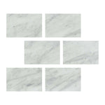 Special Cut | 4x6 Bianco Venatino Marble Honed Tile Special Cut | 4x6 Bianco Venatino Marble Honed Tile - American Tile Depot