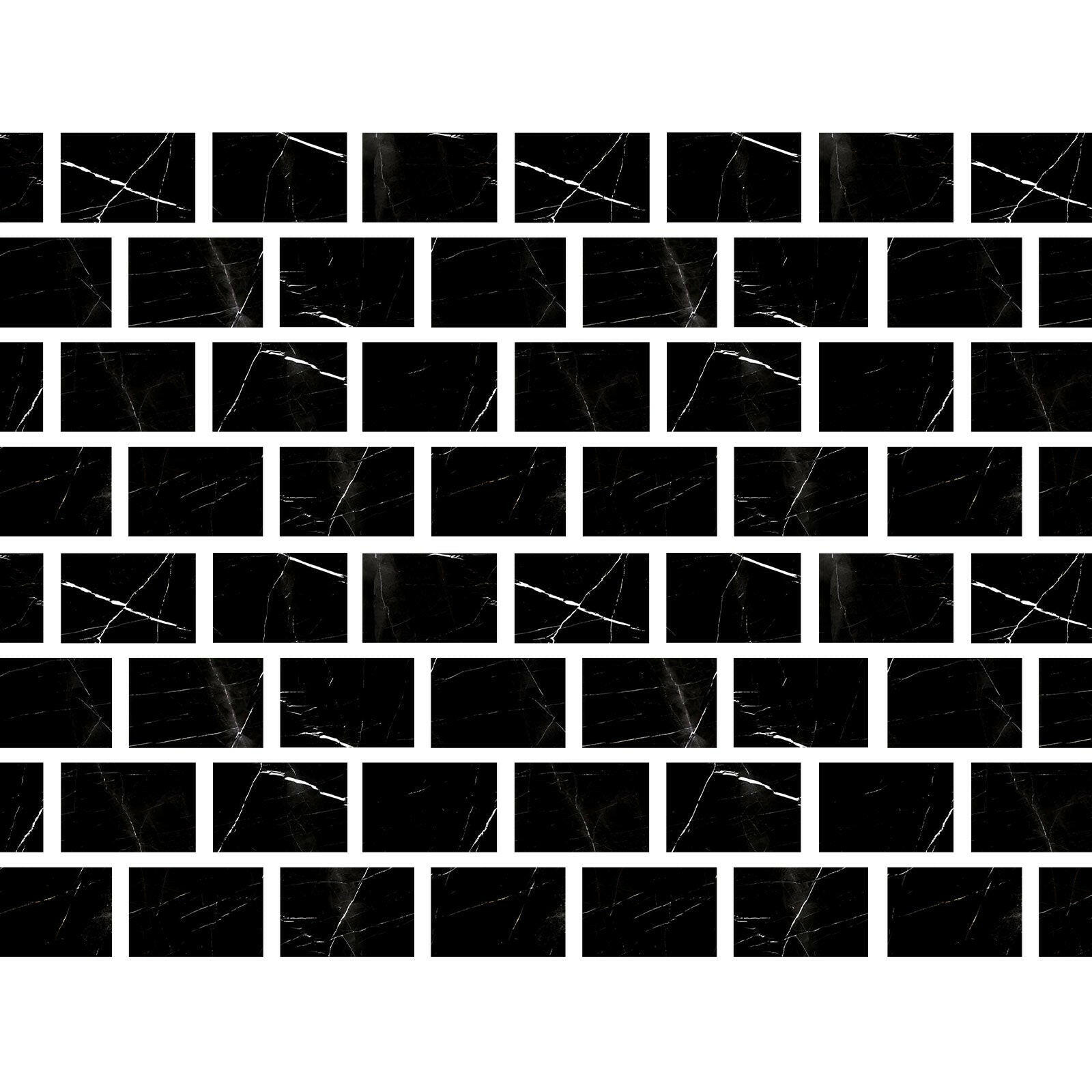 Special Cut | 4x6 Black Marquina Marble Polished Tile Special Cut | 4x6 Black Marquina Marble Polished Tile - American Tile Depot