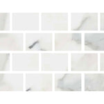 Special Cut | 4x6 Calacatta Gold Marble Honed Tile Special Cut | 4x6 Calacatta Gold Marble Honed Tile - American Tile Depot
