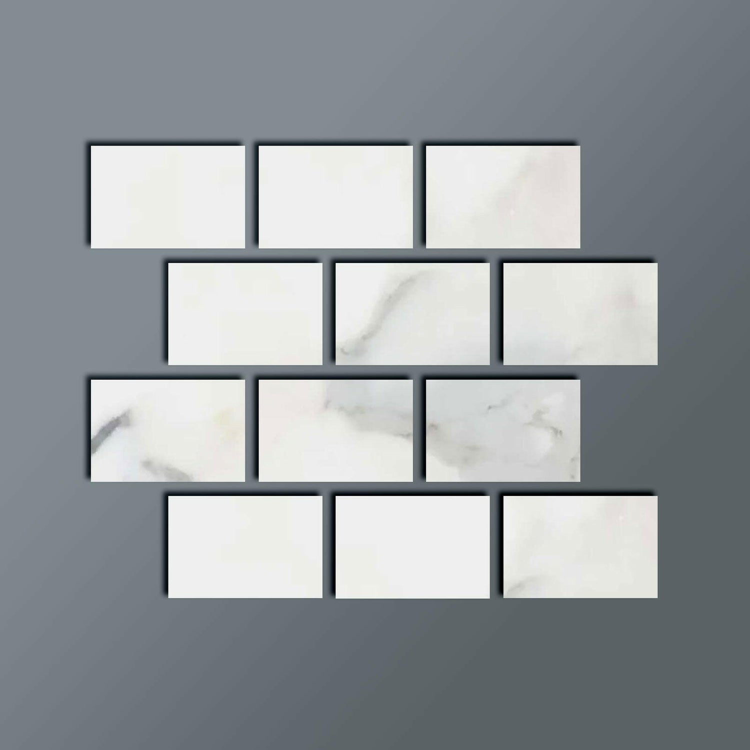 Special Cut | 4x6 Calacatta Gold Marble Polished Tile Special Cut | 4x6 Calacatta Gold Marble Polished Tile - American Tile Depot