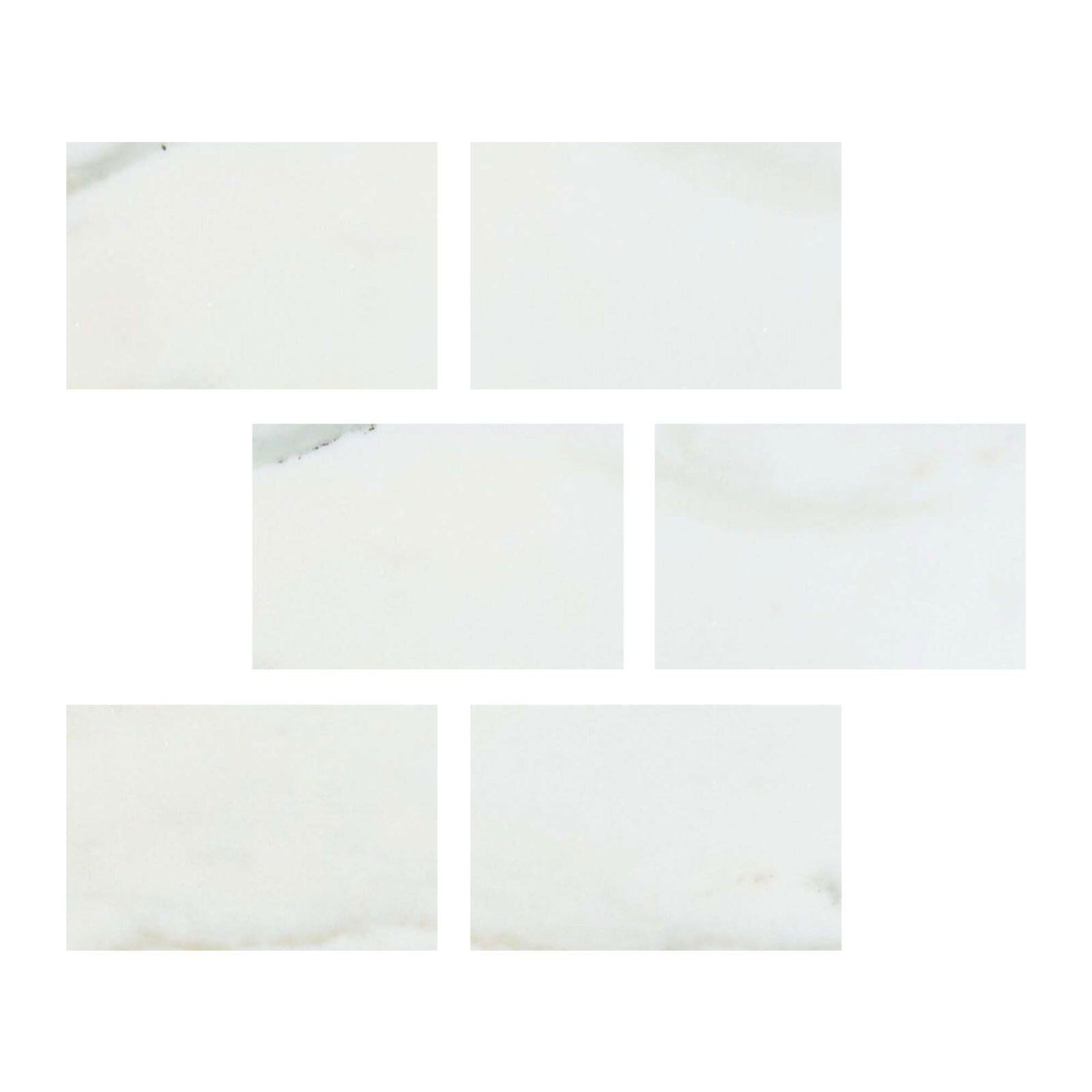 Special Cut | 4x6 Calacatta Oliva Marble Honed Tile Special Cut | 4x6 Calacatta Oliva Marble Honed Tile - American Tile Depot