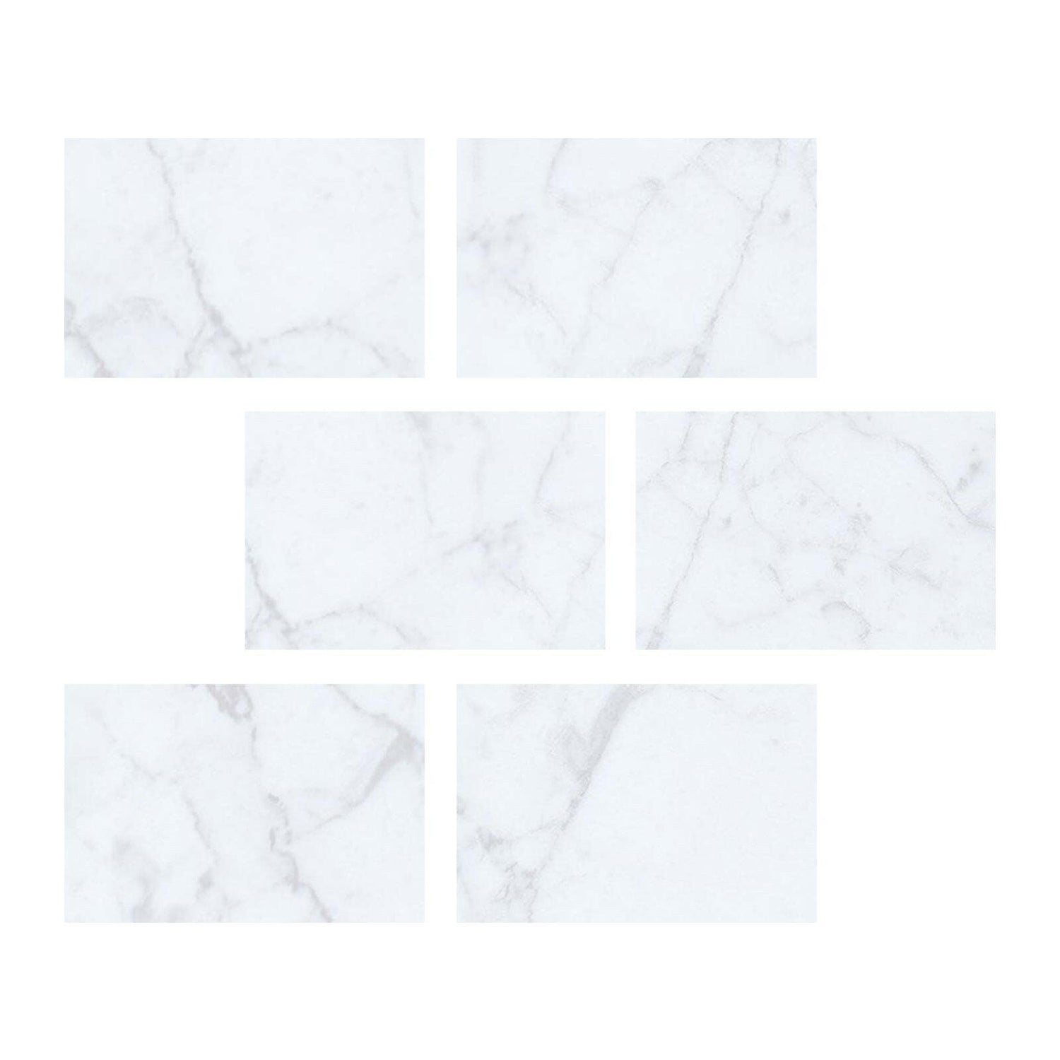 Special Cut | 4x6 Carrara White Marble Polished Tile Special Cut | 4x6 Carrara White Marble Polished Tile - American Tile Depot