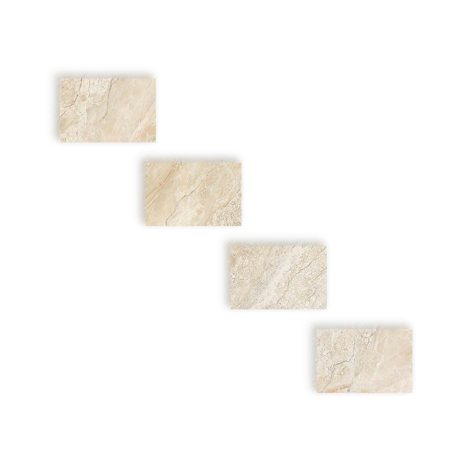 Special Cut | 4x6 Diano Royal (Queen Beige) Marble Polished Tile Special Cut | 4x6 Diano Royal (Queen Beige) Marble Polished Tile - American Tile Depot