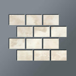 Special Cut | 4x6 Durango Cream Travertine Filled & Honed Tile Special Cut | 4x6 Durango Cream Travertine Filled & Honed Tile - American Tile Depot