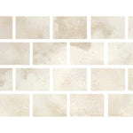Special Cut | 4x6 Durango Cream Travertine Filled & Honed Tile Special Cut | 4x6 Durango Cream Travertine Filled & Honed Tile - American Tile Depot