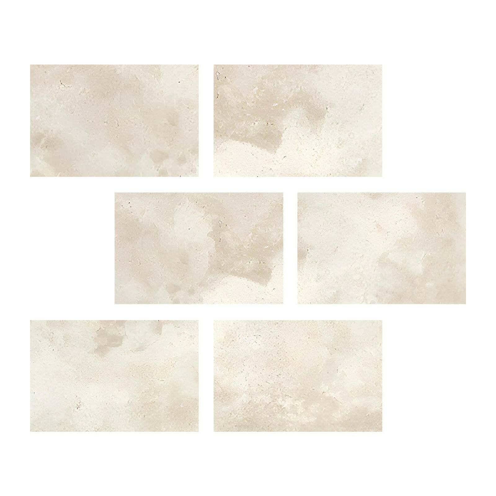 Special Cut | 4x6 Durango Cream Travertine Filled & Honed Tile Special Cut | 4x6 Durango Cream Travertine Filled & Honed Tile - American Tile Depot