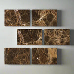 Special Cut | 4x6 Emperador Dark Marble Polished Tile Special Cut | 4x6 Emperador Dark Marble Polished Tile - American Tile Depot