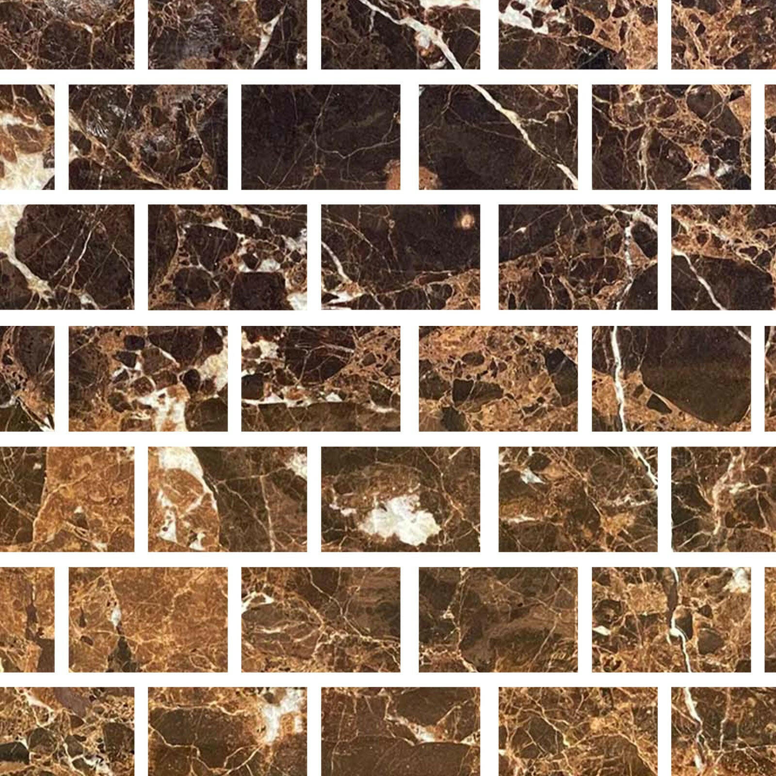 Special Cut | 4x6 Emperador Dark Marble Polished Tile Special Cut | 4x6 Emperador Dark Marble Polished Tile - American Tile Depot