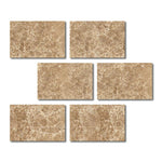 Special Cut | 4x6 Emperador Light Marble Polished Tile Special Cut | 4x6 Emperador Light Marble Polished Tile - American Tile Depot