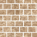 Special Cut | 4x6 Emperador Light Marble Polished Tile Special Cut | 4x6 Emperador Light Marble Polished Tile - American Tile Depot