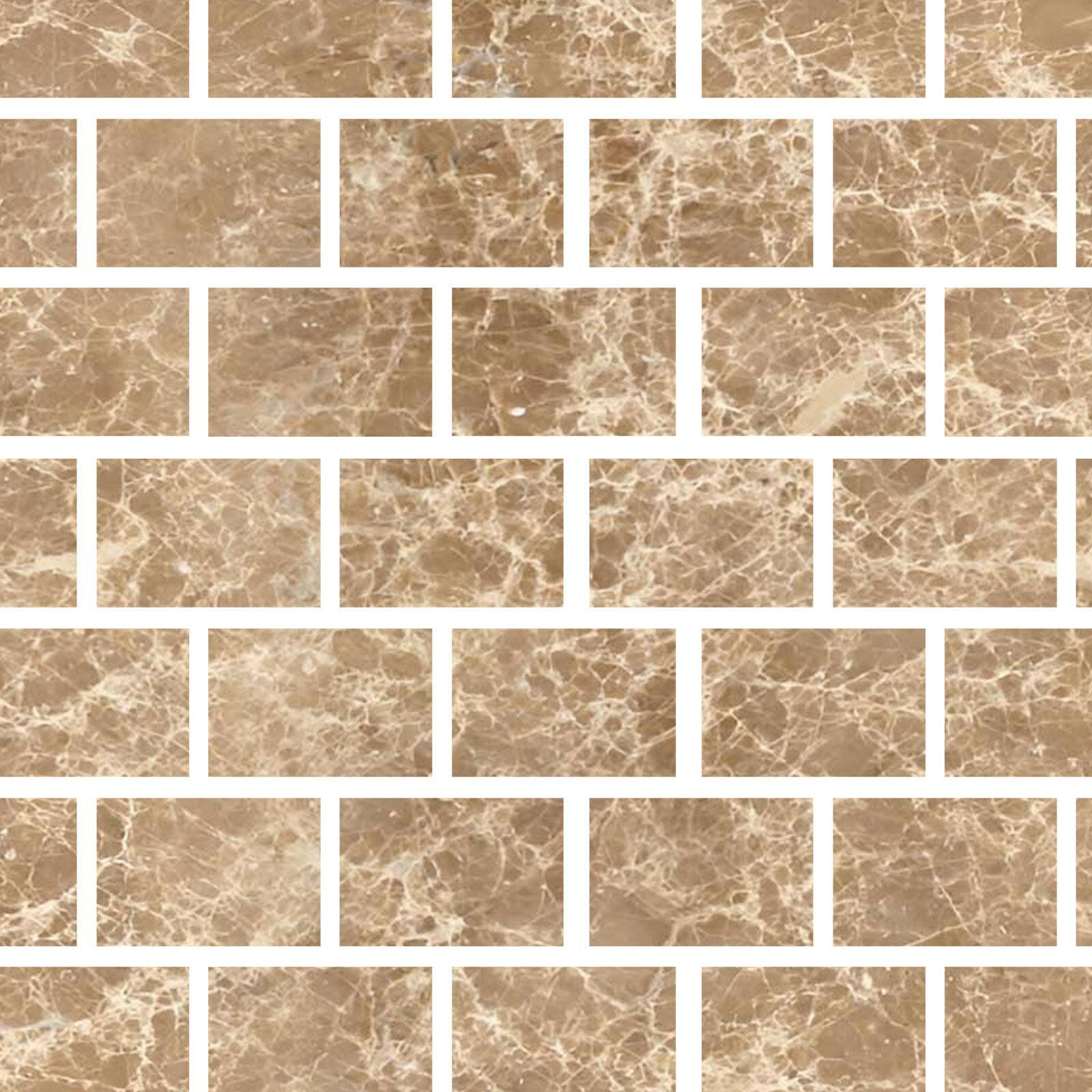 Special Cut | 4x6 Emperador Light Marble Polished Tile Special Cut | 4x6 Emperador Light Marble Polished Tile - American Tile Depot
