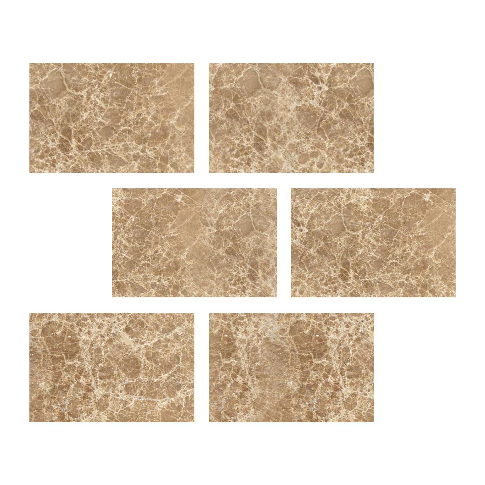 Special Cut | 4x6 Emperador Light Marble Polished Tile Special Cut | 4x6 Emperador Light Marble Polished Tile - American Tile Depot