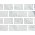 Special Cut | 4x6 Italian Statuary White Marble Polished Tile Special Cut | 4x6 Italian Statuary White Marble Polished Tile - American Tile Depot