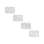 Special Cut | 4x6 Italian Statuary White Marble Polished Tile Special Cut | 4x6 Italian Statuary White Marble Polished Tile - American Tile Depot