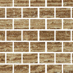 Special Cut | 4x6 Noce Exotic Travertine (Vein-Cut) Filled & Polished Tile Special Cut | 4x6 Noce Exotic Travertine (Vein-Cut) Filled & Polished Tile - American Tile Depot