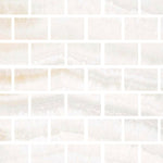 Special Cut | 4x6 Premium White Onyx VEIN-CUT Polished Tile - American Tile Depot