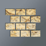 Special Cut | 4x6 Scabos Travertine Filled & Honed Tile Special Cut | 4x6 Scabos Travertine Filled & Honed Tile - American Tile Depot
