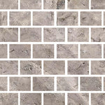 Special Cut | 4x6 Silver Travertine Filled & Honed Tile Special Cut | 4x6 Silver Travertine Filled & Honed Tile - American Tile Depot