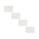 Special Cut | 4x6 Terrazzo Silver Marble Polished Tile - American Tile Depot