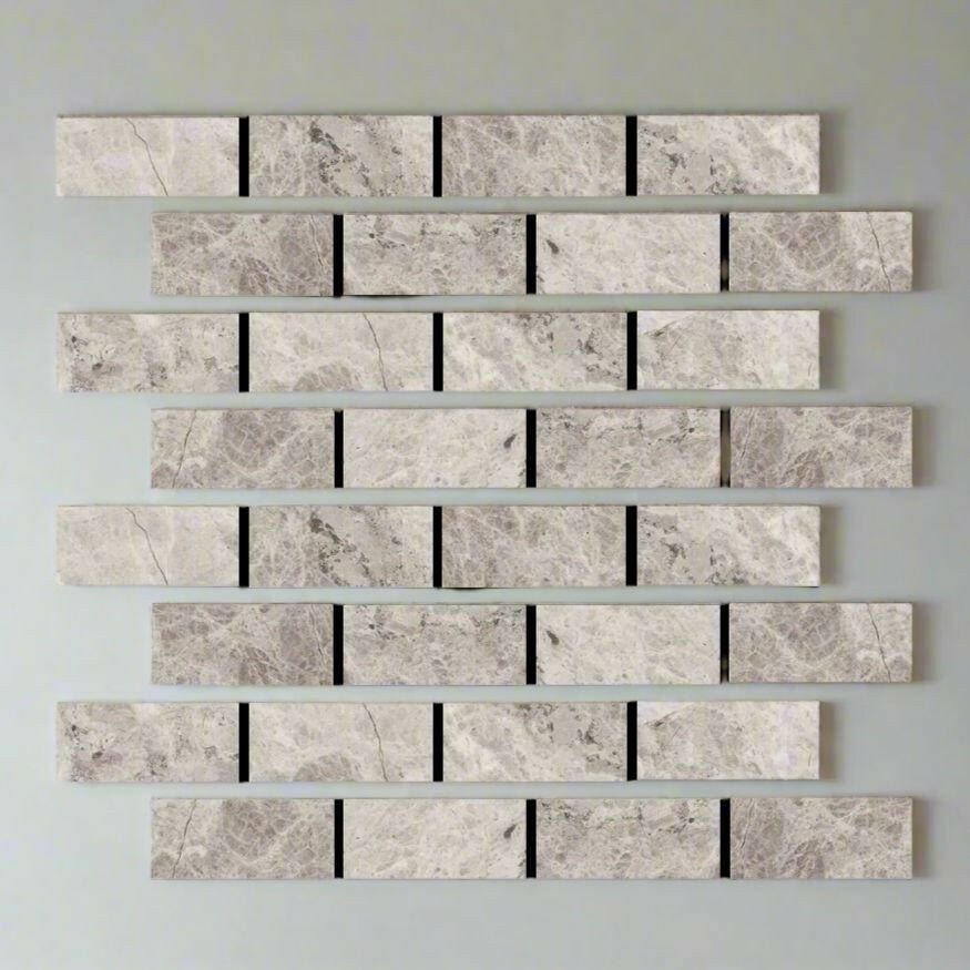 Special Cut | 4x6 Tundra Gray (Atlantic Gray) Marble Honed Tile Special Cut | 4x6 Tundra Gray (Atlantic Gray) Marble Honed Tile - American Tile Depot