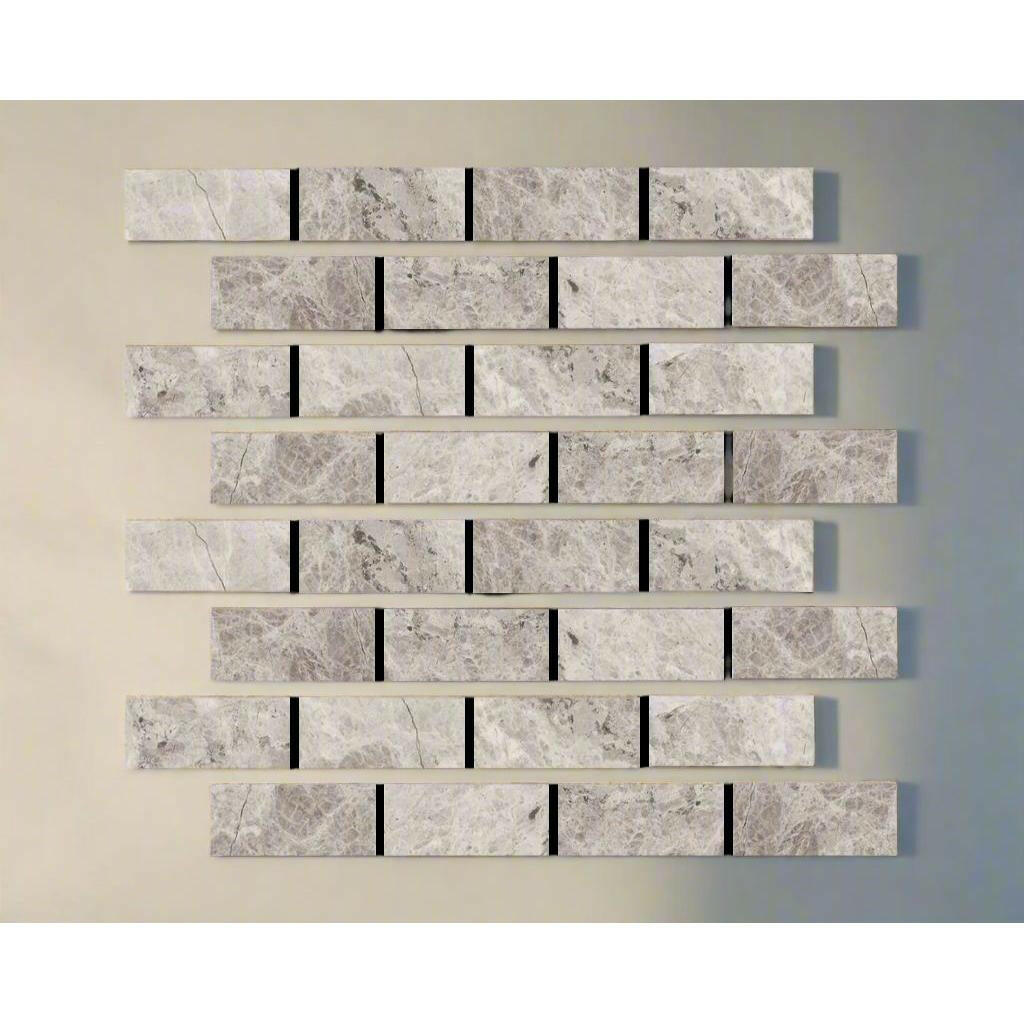 Special Cut | 4x6 Tundra Gray (Atlantic Gray) Marble Polished Tile Special Cut | 4x6 Tundra Gray (Atlantic Gray) Marble Polished Tile - American Tile Depot