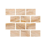 Special Cut | 4x6 Valencia Travertine Filled & Honed Tile Special Cut | 4x6 Valencia Travertine Filled & Honed Tile - American Tile Depot