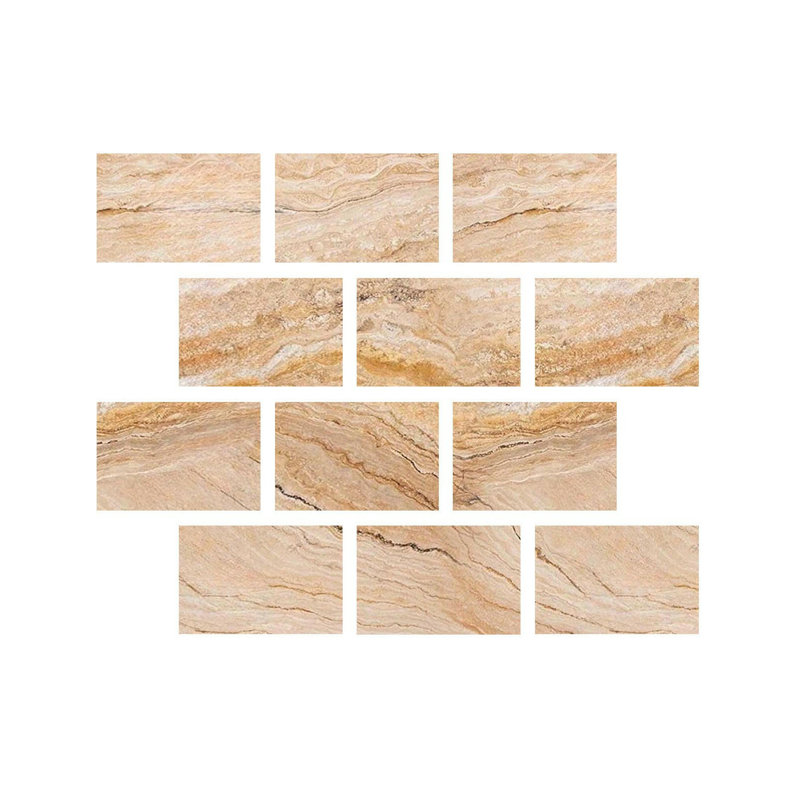 Special Cut | 4x6 Valencia Travertine Filled & Honed Tile Special Cut | 4x6 Valencia Travertine Filled & Honed Tile - American Tile Depot