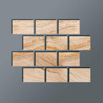 Special Cut | 4x6 Valencia Travertine Filled & Honed Tile Special Cut | 4x6 Valencia Travertine Filled & Honed Tile - American Tile Depot