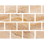 Special Cut | 4x6 Valencia Travertine Filled & Honed Tile Special Cut | 4x6 Valencia Travertine Filled & Honed Tile - American Tile Depot