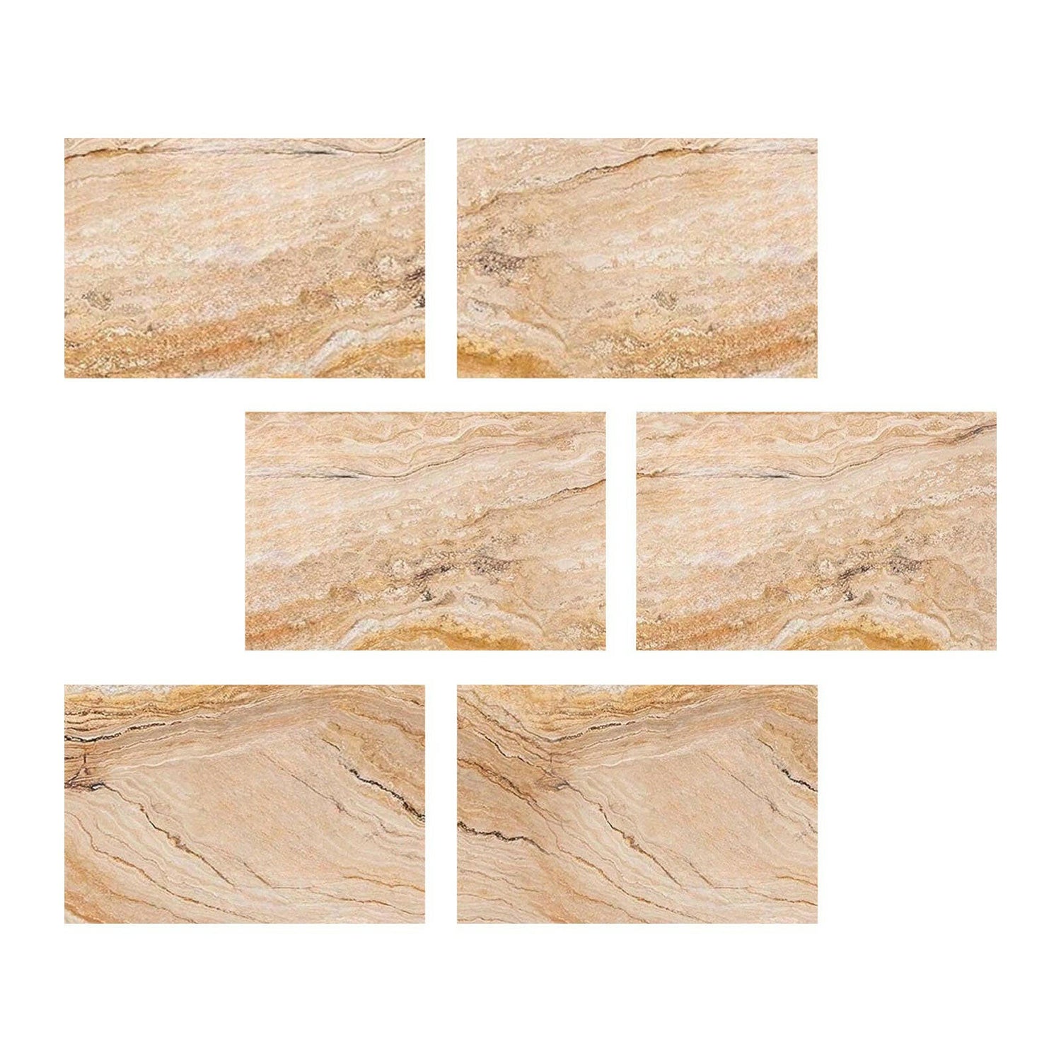 Special Cut | 4x6 Valencia Travertine Filled & Honed Tile Special Cut | 4x6 Valencia Travertine Filled & Honed Tile - American Tile Depot