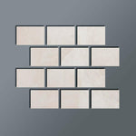 Special Cut | 4x6 White Pearl / Botticino Marble Polished Tile Special Cut | 4x6 White Pearl / Botticino Marble Polished Tile - American Tile Depot
