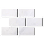 Special Cut | 4x8 Afyon White Marble Polished Tile Special Cut | 4x8 Afyon White Marble Polished Tile - American Tile Depot