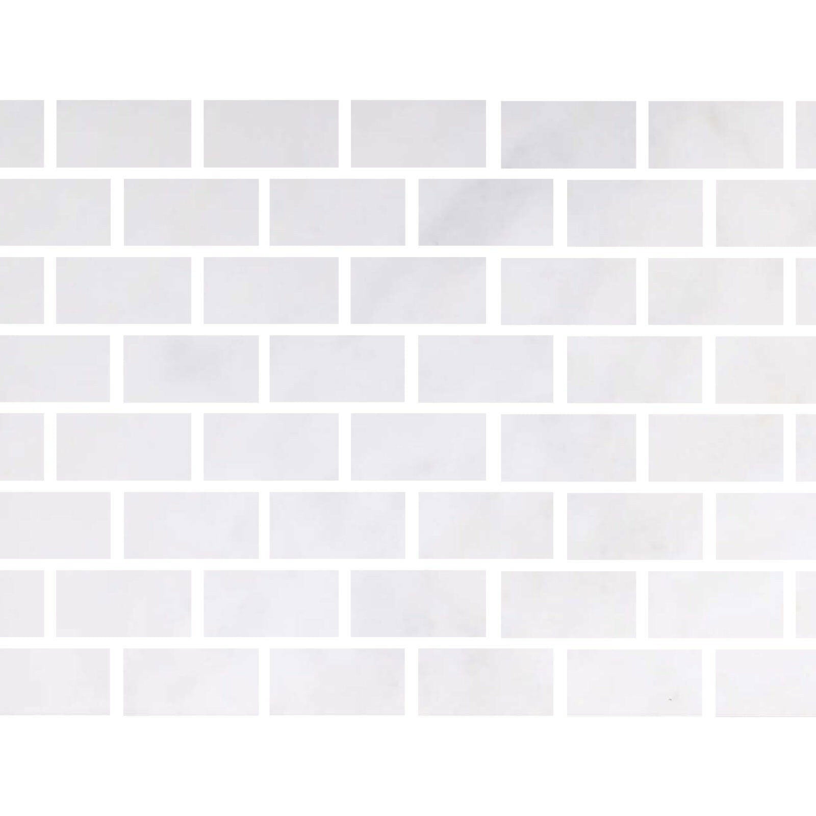 Special Cut | 4x8 Afyon White Marble Polished Tile Special Cut | 4x8 Afyon White Marble Polished Tile - American Tile Depot
