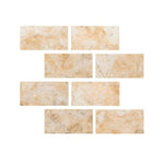 Special Cut | 4x8 Antico Onyx Travertine Filled & Polished Tile Special Cut | 4x8 Antico Onyx Travertine Filled & Polished Tile - American Tile Depot