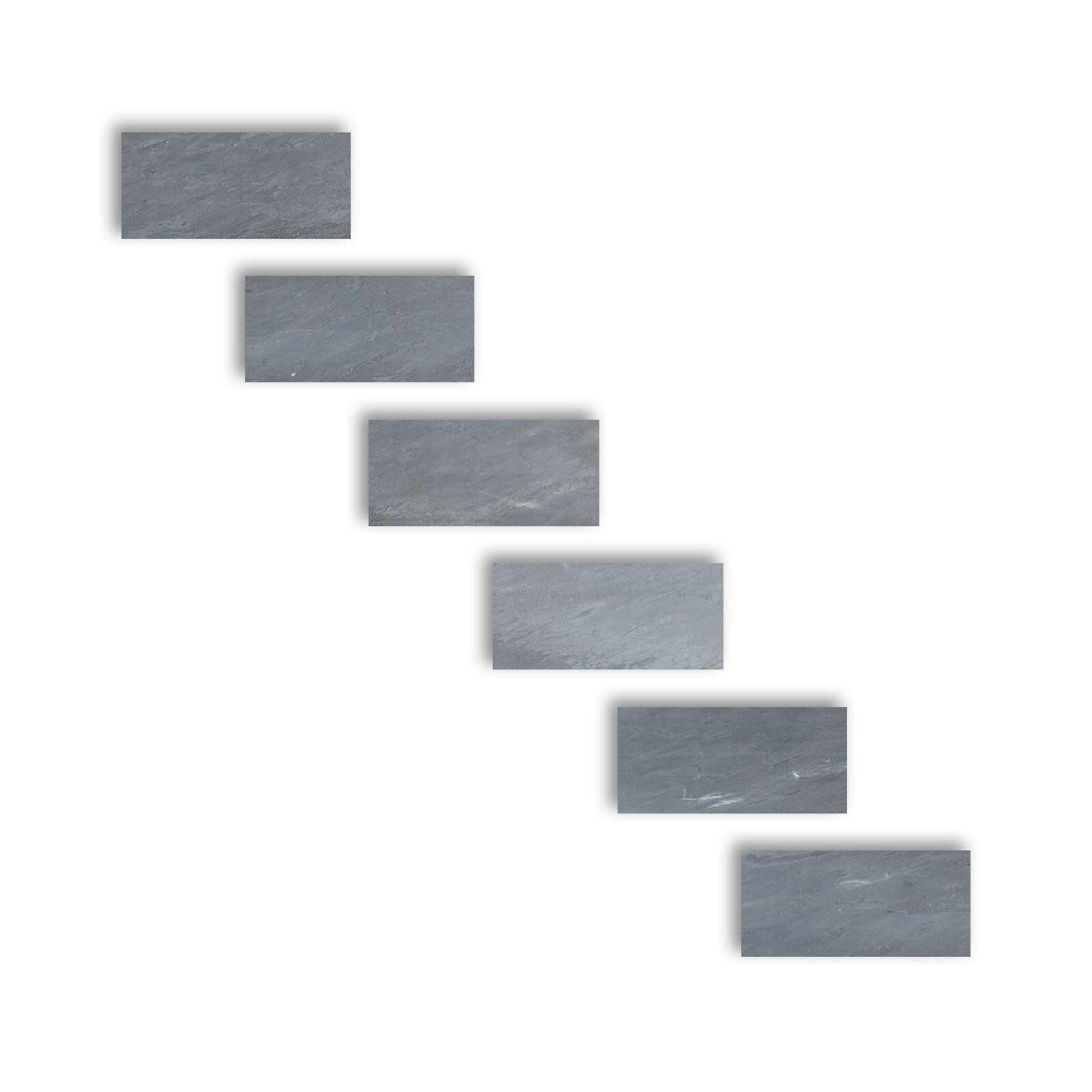 Special Cut | 4x8 Bardiglio Imperiale Marble Honed Tile Special Cut | 4x8 Bardiglio Imperiale Marble Honed Tile - American Tile Depot