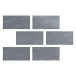 Special Cut | 4x8 Bardiglio Imperiale Marble Honed Tile Special Cut | 4x8 Bardiglio Imperiale Marble Honed Tile - American Tile Depot