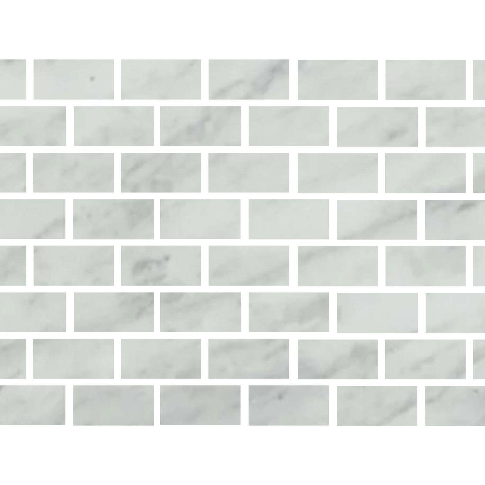 Special Cut | 4x8 Bianco Venatino Marble Honed Tile Special Cut | 4x8 Bianco Venatino Marble Honed Tile - American Tile Depot