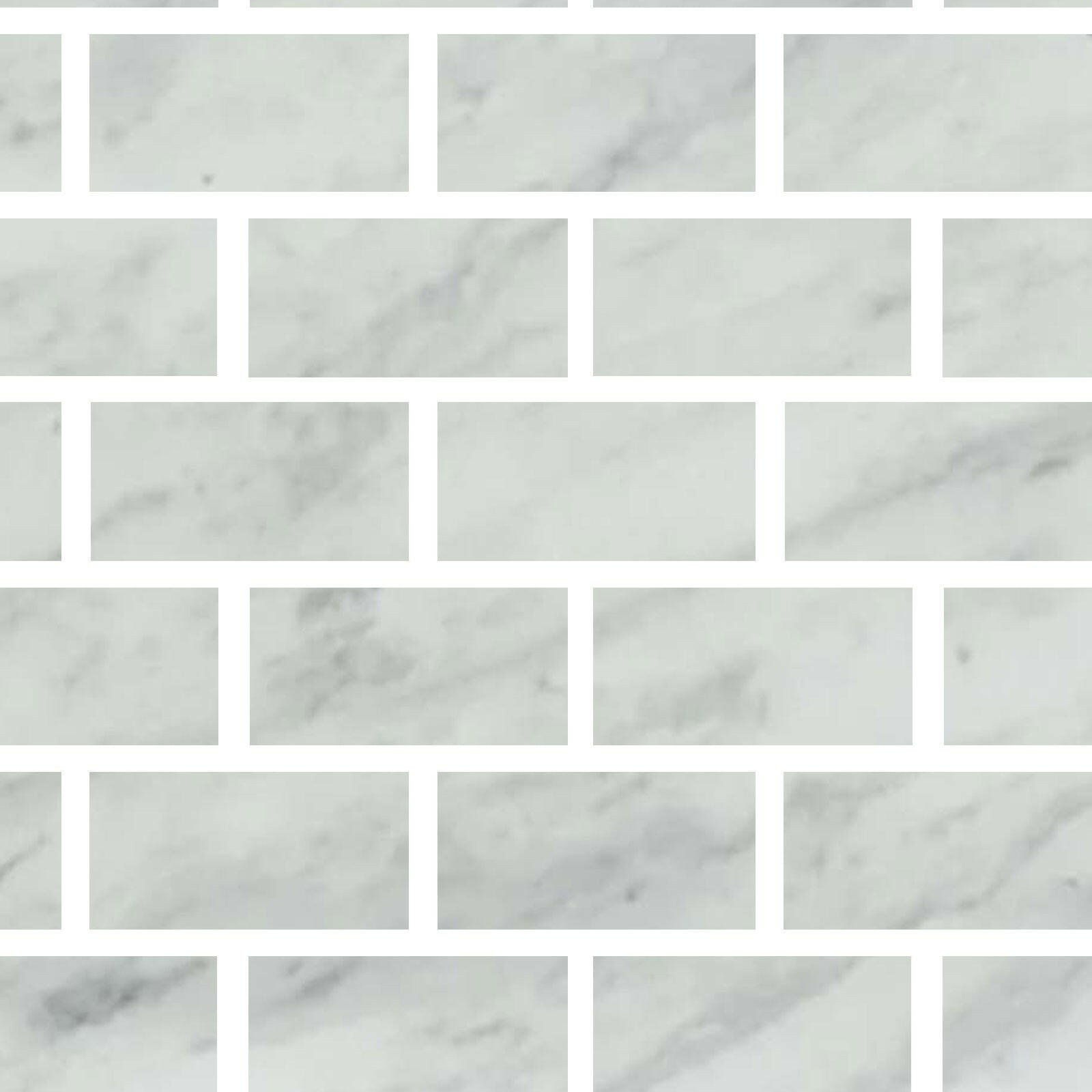 Special Cut | 4x8 Bianco Venatino Marble Honed Tile Special Cut | 4x8 Bianco Venatino Marble Honed Tile - American Tile Depot