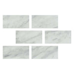 Special Cut | 4x8 Bianco Venatino Marble Polished Tile Special Cut | 4x8 Bianco Venatino Marble Polished Tile - American Tile Depot