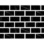 Special Cut | 4x8 Black Marquina Marble Polished Tile Special Cut | 4x8 Black Marquina Marble Polished Tile - American Tile Depot