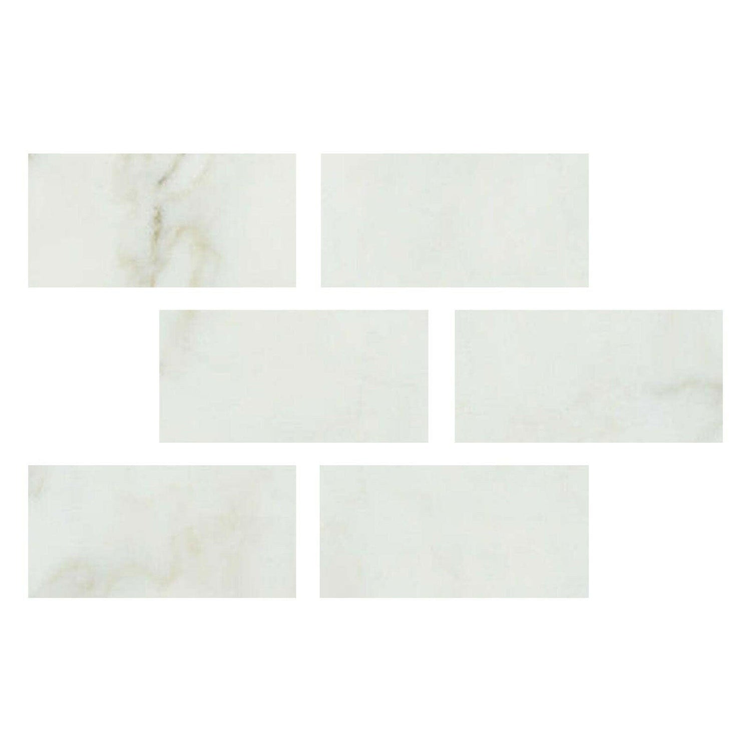 Special Cut | 4x8 Calacatta Gold Marble Honed Tile Special Cut | 4x8 Calacatta Gold Marble Honed Tile - American Tile Depot