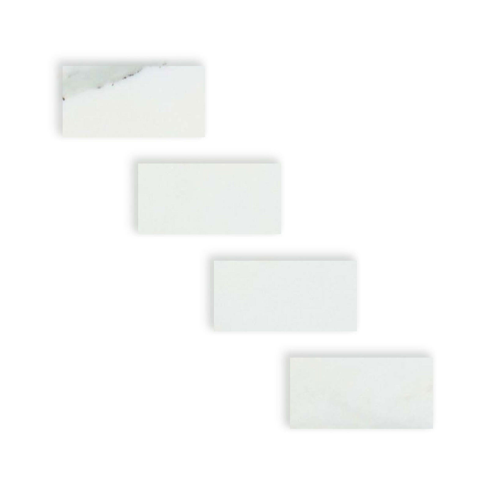 Special Cut | 4x8 Calacatta Oliva Marble Honed Tile Special Cut | 4x8 Calacatta Oliva Marble Honed Tile - American Tile Depot