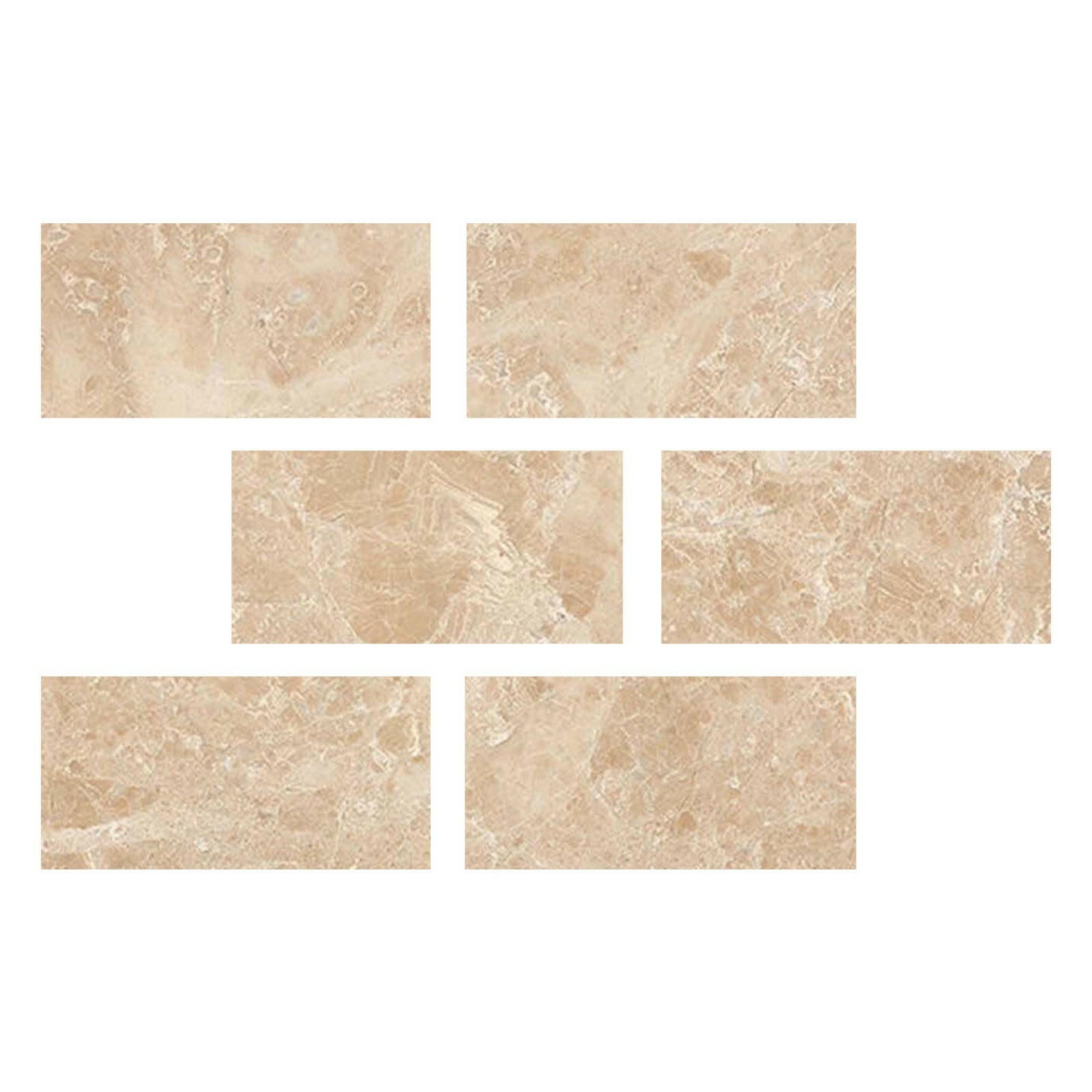 Special Cut | 4x8 Cappuccino Marble Polished Tile Special Cut | 4x8 Cappuccino Marble Polished Tile - American Tile Depot