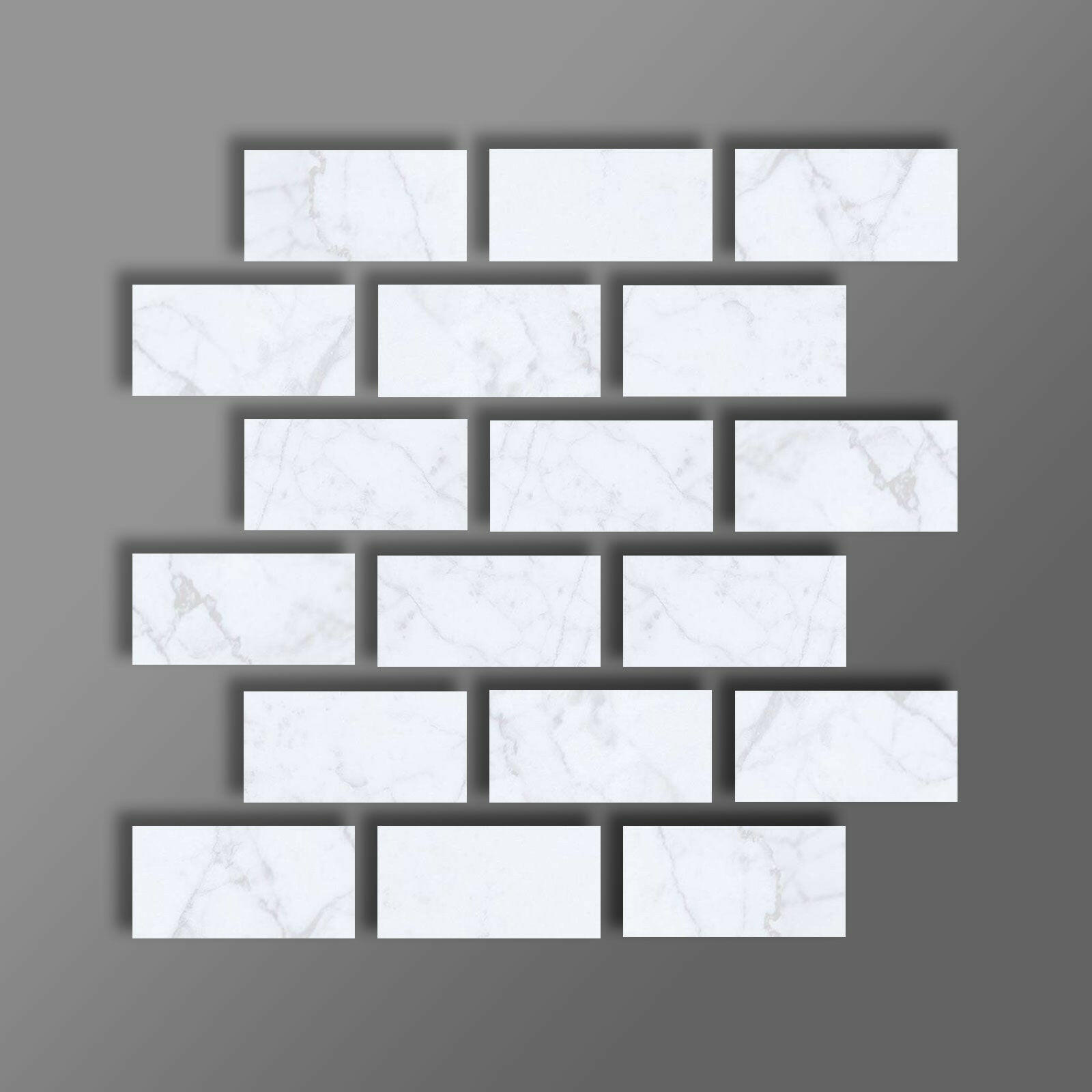 Special Cut | 4x8 Carrara White Marble Honed Tile Special Cut | 4x8 Carrara White Marble Honed Tile - American Tile Depot